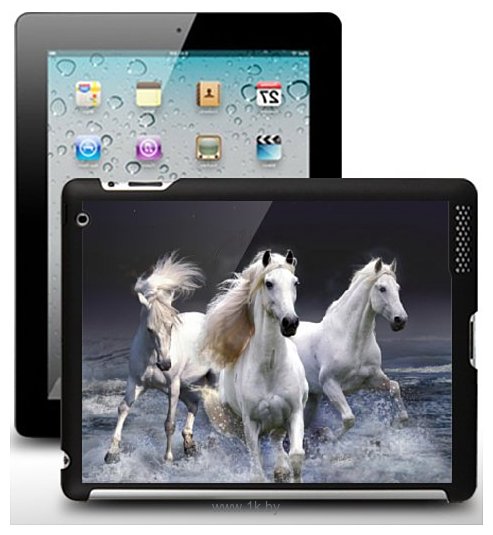 Фотографии Stikk Белые лошади для iPad 2 (SYT290)