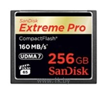 Фотографии Sandisk Extreme Pro CompactFlash 160MB/s 256GB