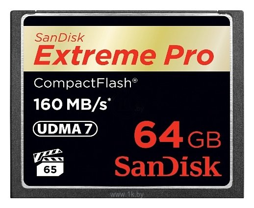 Фотографии Sandisk Extreme Pro CompactFlash 160MB/s 64GB