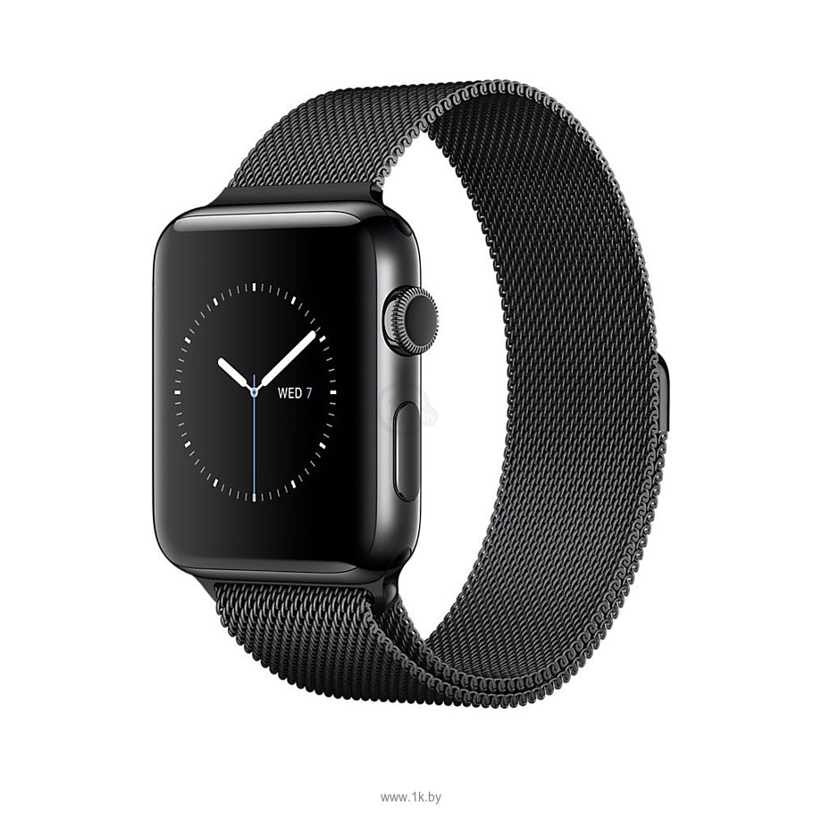 Фотографии Apple Watch Series 2 38mm Stainless Steel with Milanese Loop (MNPE2)