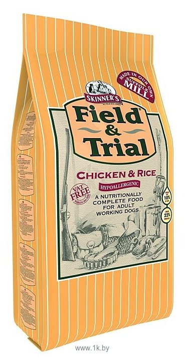 Фотографии SKINNER'S (15 кг) Field & Trial Hypoallergenic с курицей и рисом