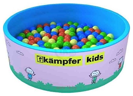 Фотографии Kampfer Kids (розовый, 200 шаров)
