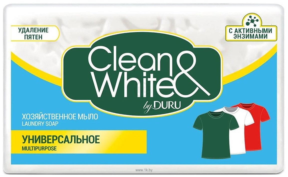 Фотографии Duru Clean&White универсальное 125 г