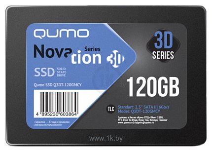 Фотографии QUMO Novation 3D TLC 120GB Q3DT-120GMCY