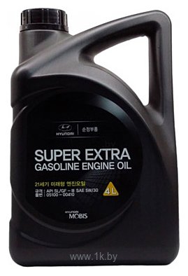 Фотографии Hyundai/KIA Super Extra Gasoline 5W30 0510000410 4л