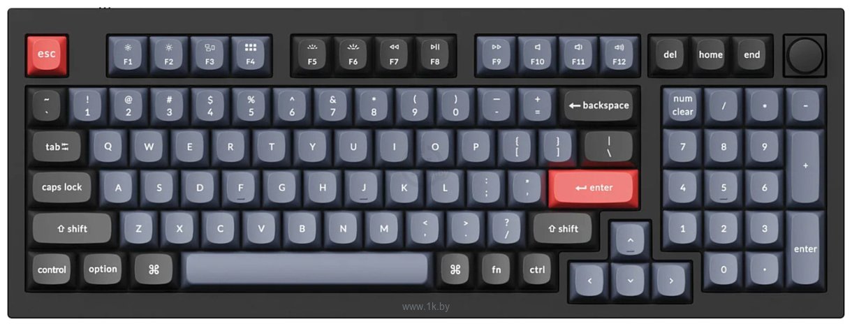 Фотографии Keychron Q5 RGB Q5-M3-RU Gateron G Pro Brown