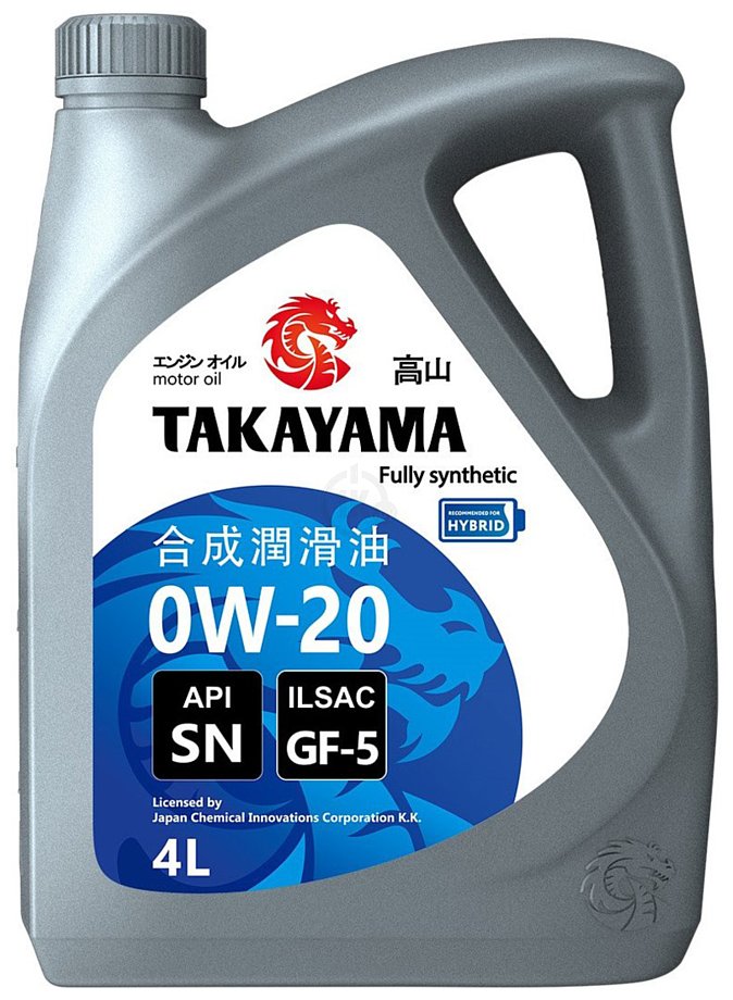 Фотографии Takayama 0W-20 GF-5 SN 4л