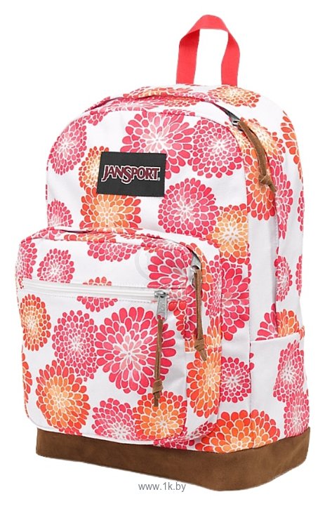Фотографии JanSport Right Pack Expressions 31 white/red (coral peaches zinnia)