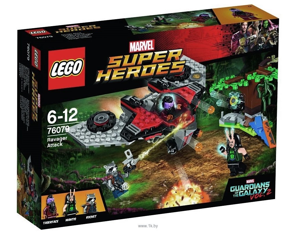 Фотографии LEGO Marvel Super Heroes 76079 Нападение Тазерфейса