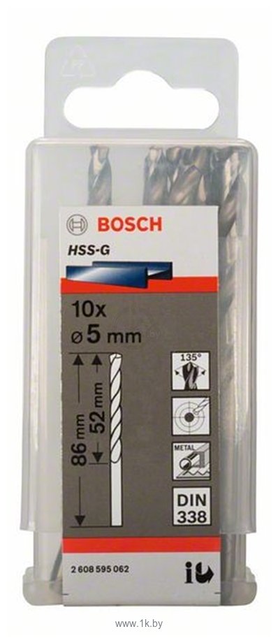 Фотографии Bosch 2608595062 10 предметов