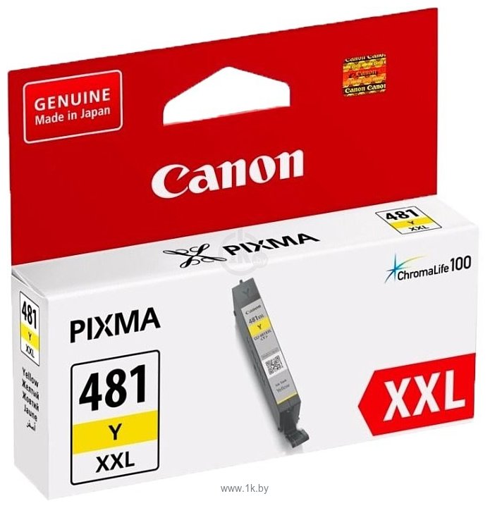 Фотографии Аналог Canon CLI-481XXL Y