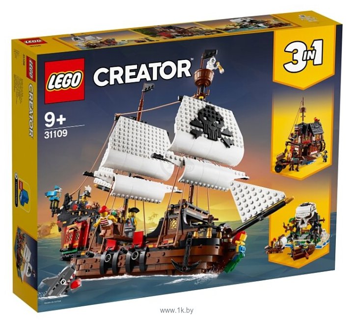 Фотографии LEGO Creator 31109 Пиратский корабль