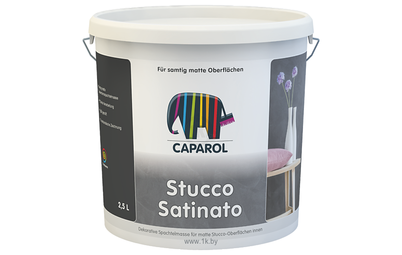 Фотографии Caparol Capadecor Stucco Satinato (5 л)