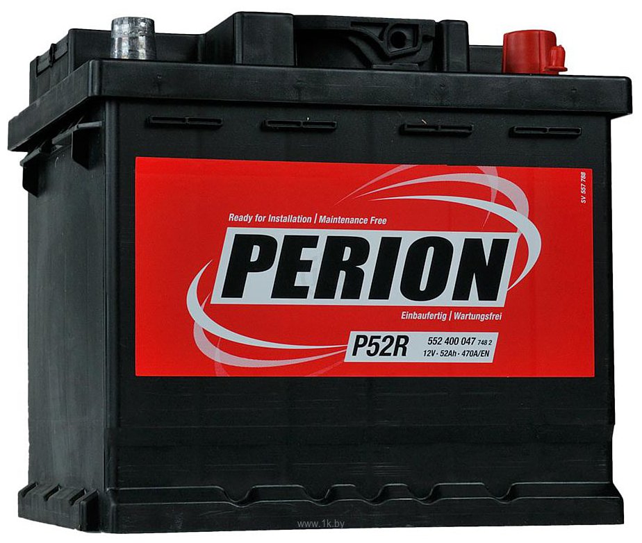 Фотографии Perion P52R (52Ah)