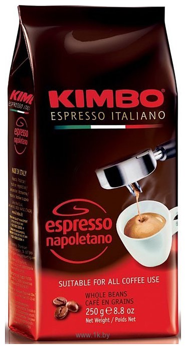 Фотографии Kimbo Espresso Napoletano в зернах 250 г