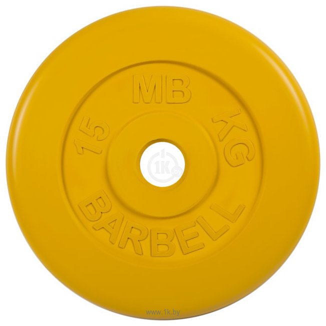 Фотографии MB Barbell Стандарт 51 мм (1x15 кг, желтый)