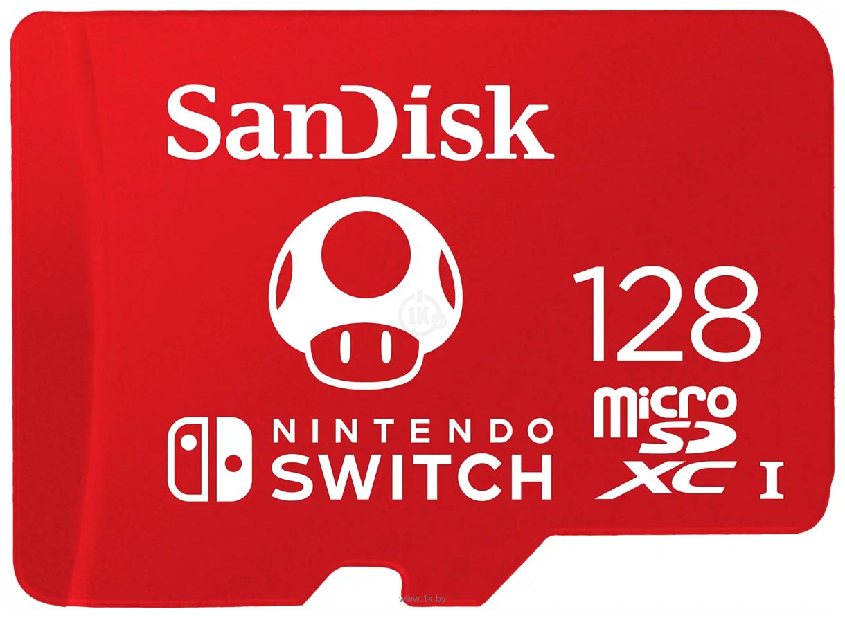 Фотографии SanDisk For Nintendo Switch microSDXC SDSQXAO-128G-GNCZN 128GB