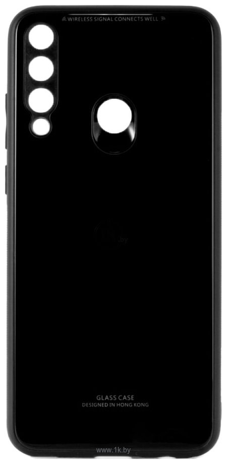 Фотографии Case Glassy для Huawei Y6p (черный)
