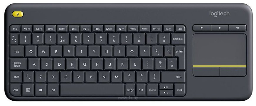 Фотографии Logitech K400 Plus black (без кириллицы)