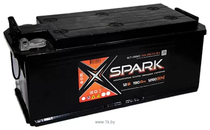 Фотографии Spark 1250A (EN) L+ SPA190-3-R-B-o (190Ah)
