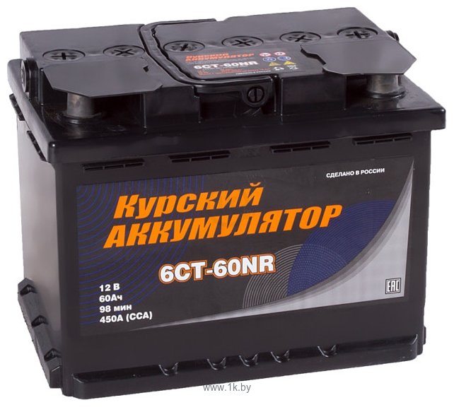 Фотографии Курский  6СТ-60N L 510A (60Ah)