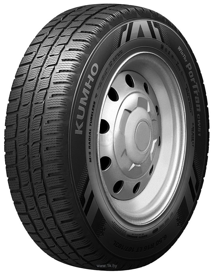 Фотографии Kumho Winter PorTran CW51 215/60 R17C 104/102H