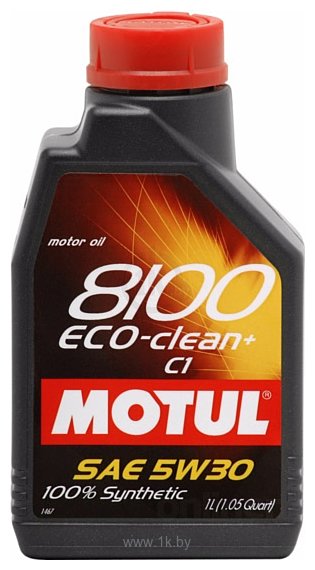 Фотографии Motul 8100 Eco-clean+ 5W30 C1 1л