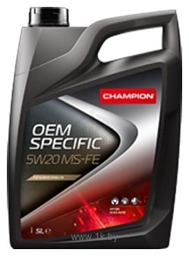 Фотографии Champion OEM Specific MS-FE 5W-20 5л