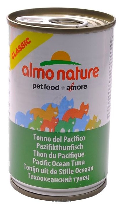 Фотографии Almo Nature Classic Adult Cat Pacific Tuna (0.14 кг) 12 шт.