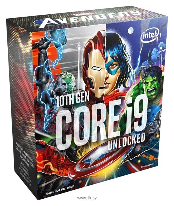 Фотографии Intel Core i9-10850KA Marvel's Avengers Collector's Edition (BOX)