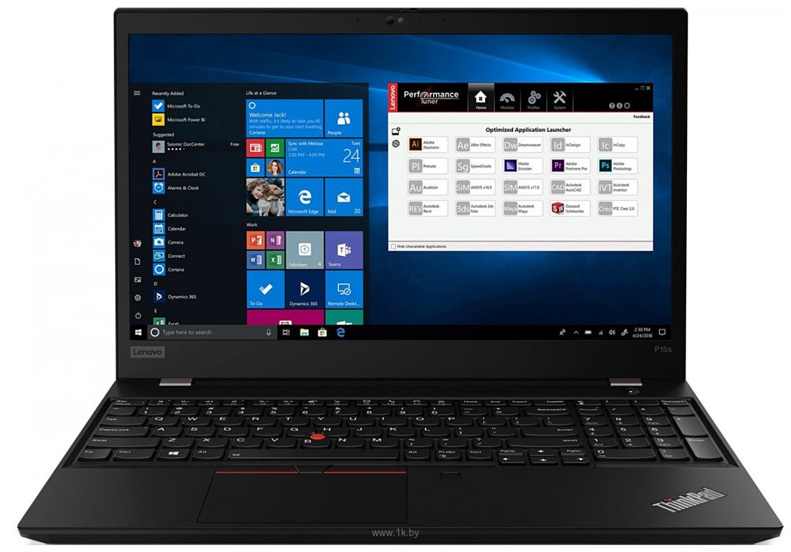 Фотографии Lenovo ThinkPad P15s Gen 1 (20T40044RT)