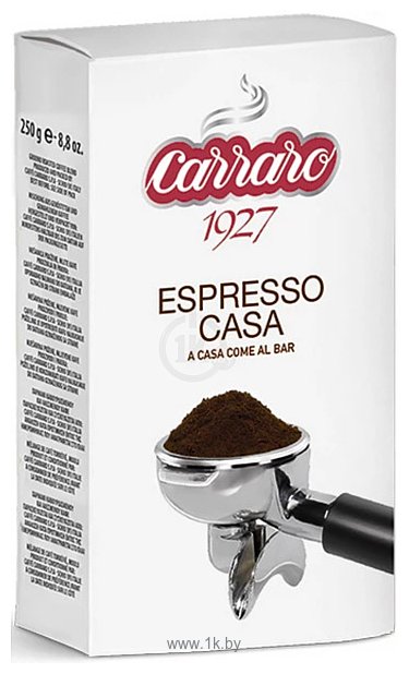Фотографии Carraro Espresso Casa молотый 250 г