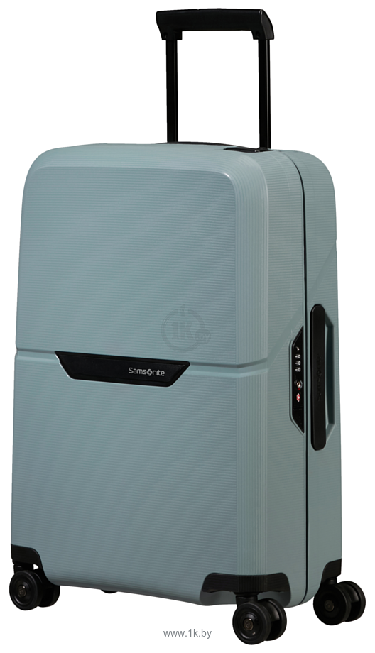 Фотографии Samsonite Magnum Eco Ice Blue 55 см (4 колеса)