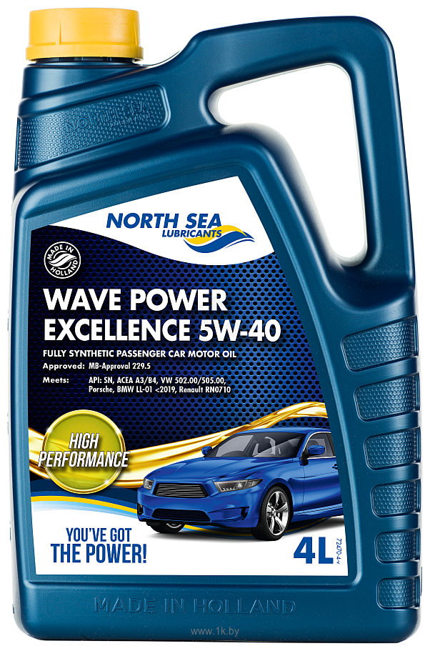 Фотографии North Sea Lubricants Wave power excellence 5W-40 4л