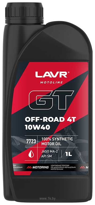 Фотографии Lavr GT Off Road 4T 10W-40 SM 1л