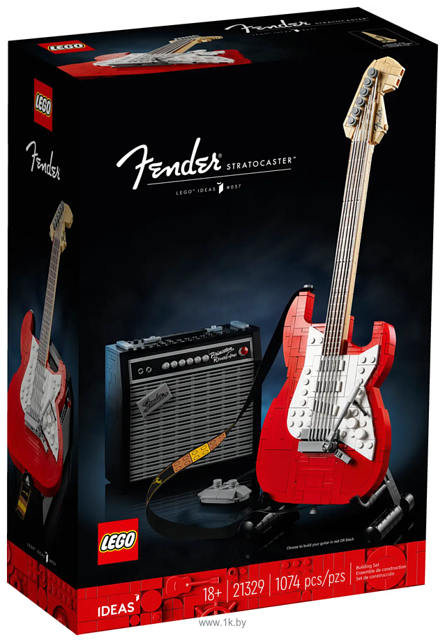 Фотографии LEGO Ideas 21329 Гитара Fender Stratocaster