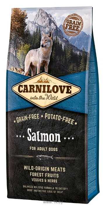 Фотографии Brit Carnilove Salmon for adult dogs (12 кг)