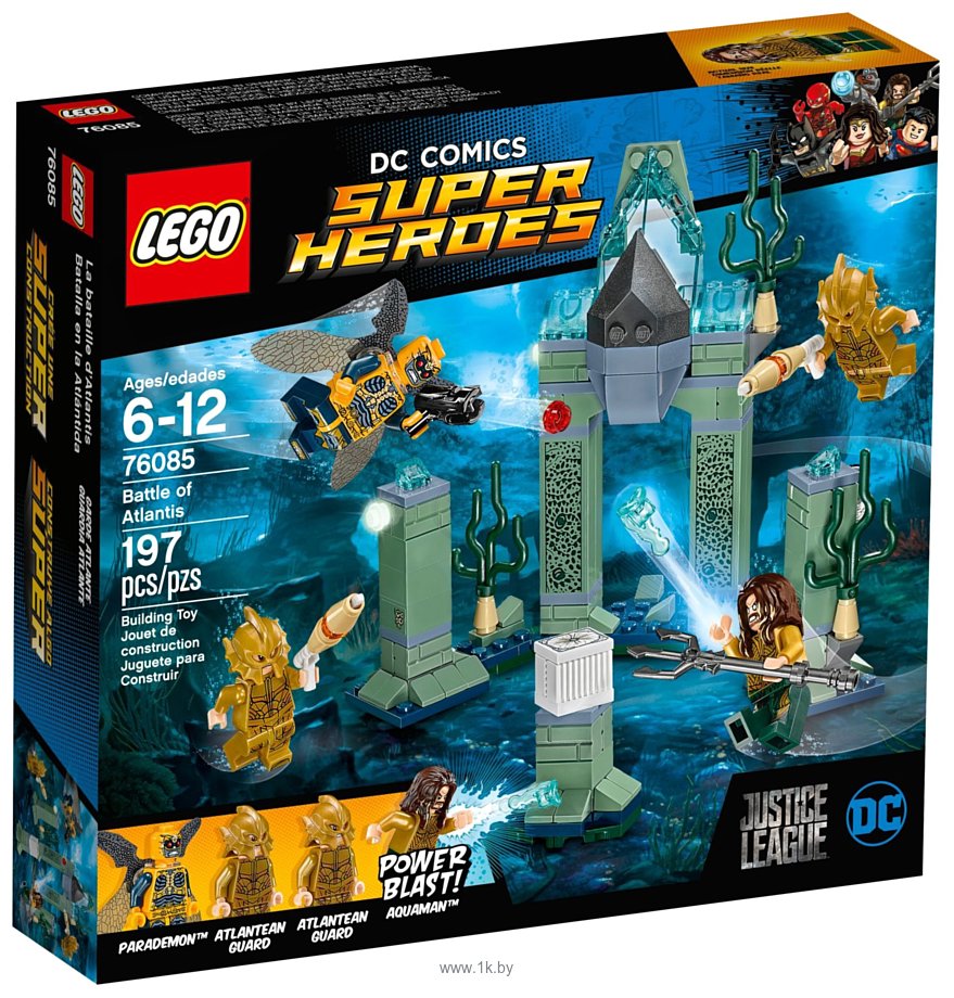Фотографии LEGO DC Super Heroes 76085 Лига Справедливости: Битва за Атлантиду