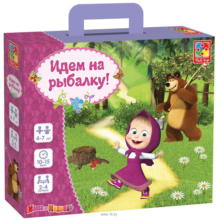 Фотографии Vladi Toys Маша и Медведь Идем на рыбалку! (VT2106-03)