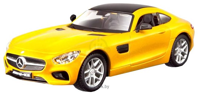 Фотографии Bburago Mercedes-AMG GT 18-42023 (желтый)