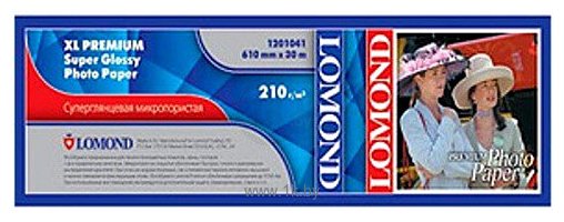 Фотографии Lomond XL Premium Super Glossy 610 мм х 30 м 210 г/м2 1201041