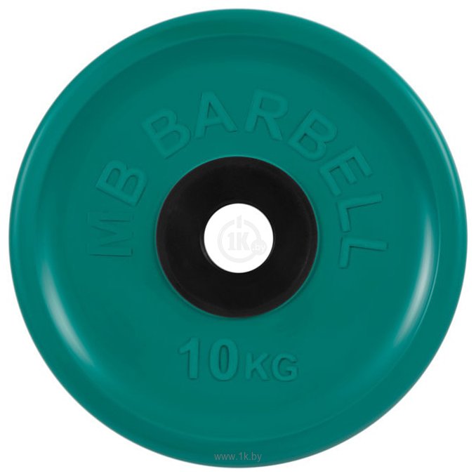 Фотографии MB Barbell Евро-классик 51 мм (1x10 кг, зеленый)