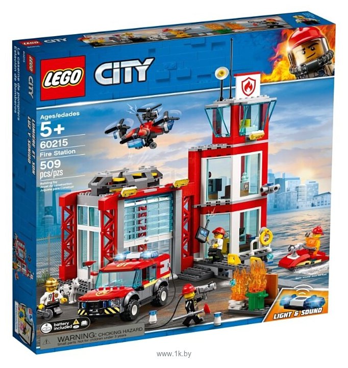 Фотографии LEGO City 60215 Пожарное депо