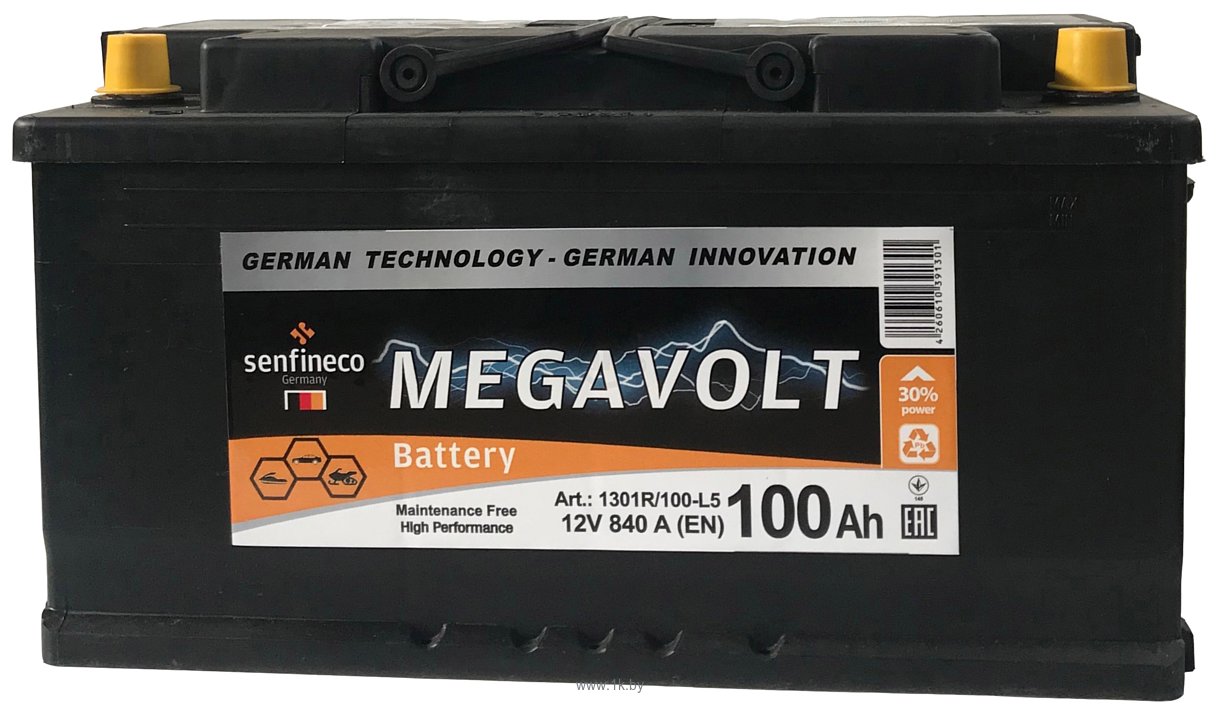 Фотографии Senfineco Megavolt 12V +R (100Ah)