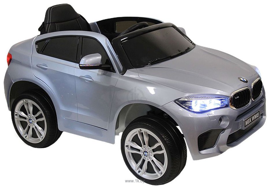 Фотографии RiverToys BMW X6M JJ2199 (серебристый глянец)