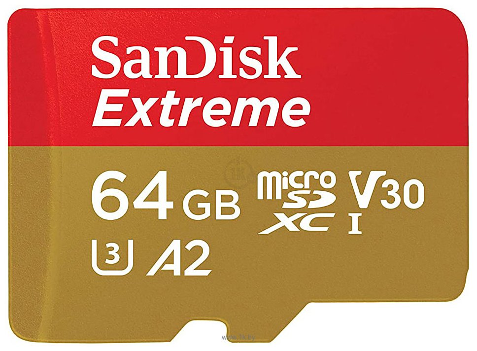 Фотографии SanDisk Extreme microSDXC SDSQXA2-064G-GN6MN 64GB