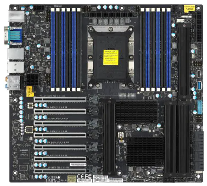 Фотографии Supermicro MBD-X11SPA-T-O