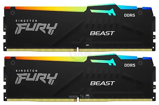 Фотографии Kingston FURY Beast RGB KF564C32BBAK2-32