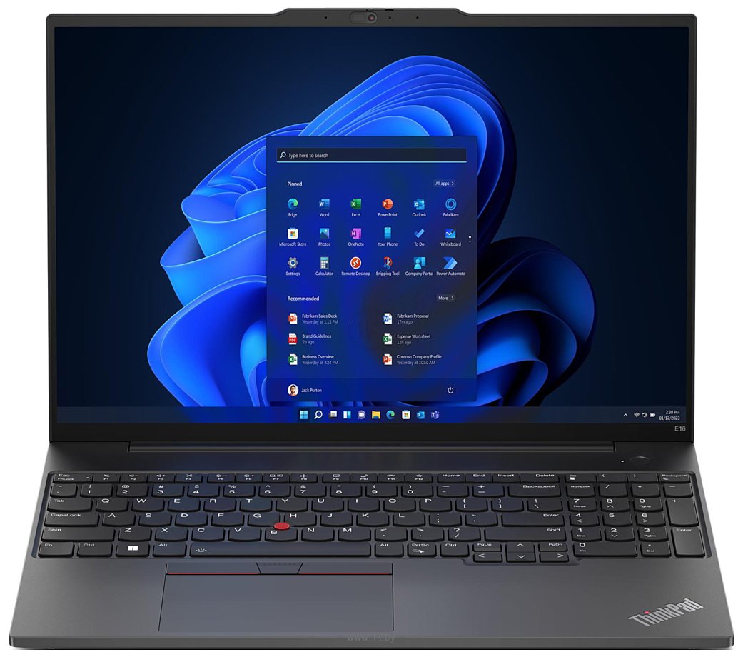 Фотографии Lenovo ThinkPad E16 Gen 1 Intel (21JN009YRT)