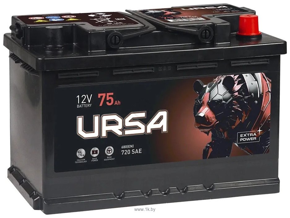 Фотографии Ursa Extra Power 6СТ R+ (75Ah)